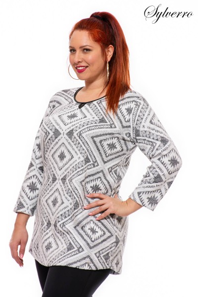 Hosszított női felső