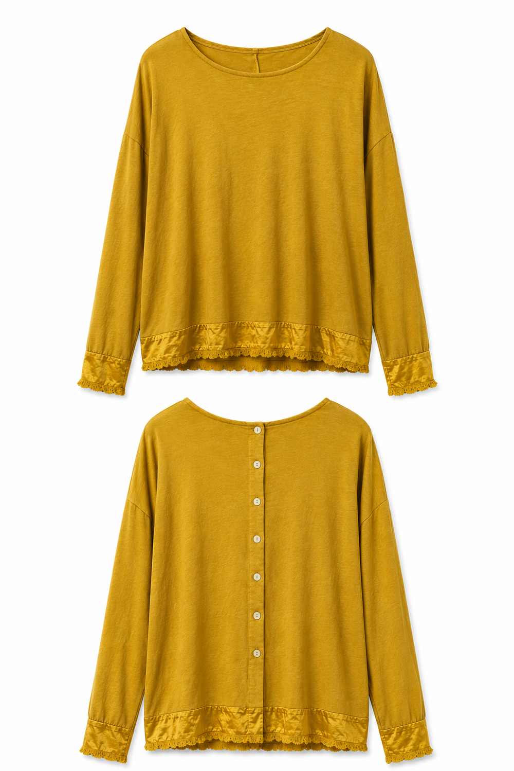 Cotton Satin Chic Top