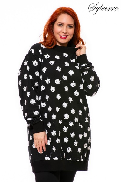 Hosszított női felső