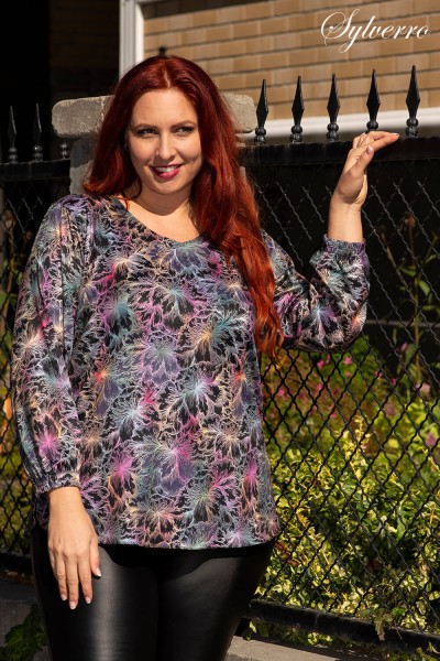 Hosszított női felső