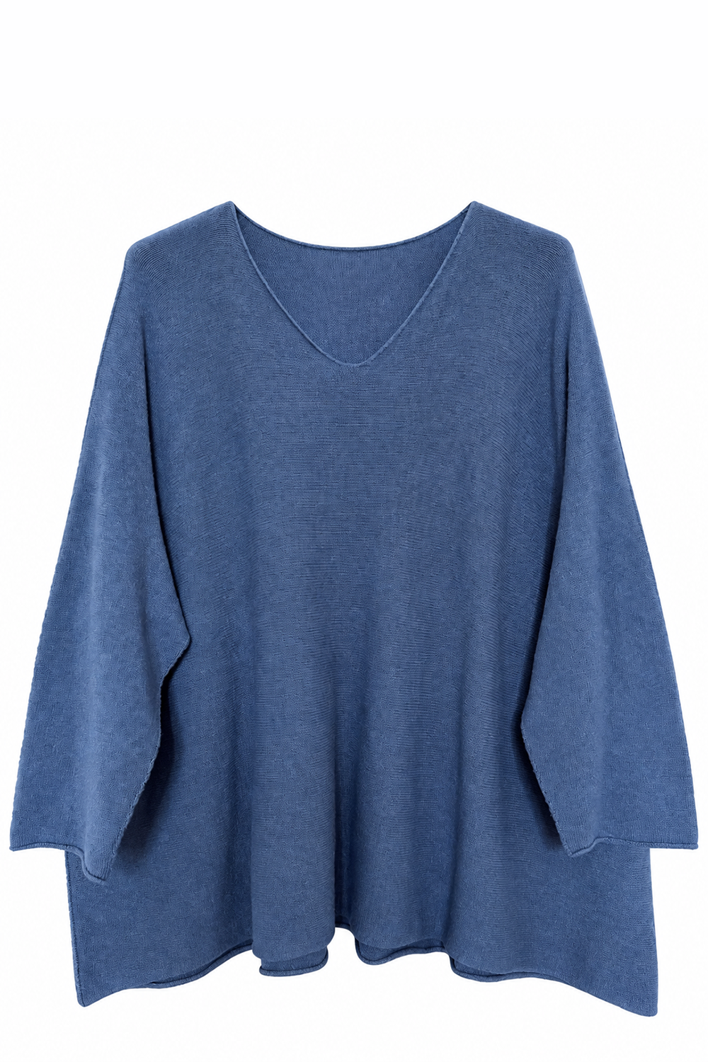 Italian Fine-Knit Top for Plus Sizes